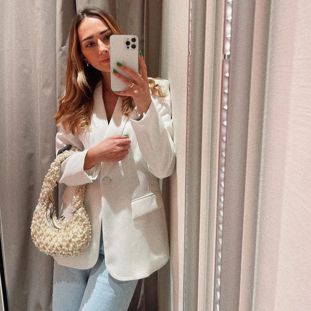 RARE Zara Pearl Shoulder Bag - Picture 4 of 17